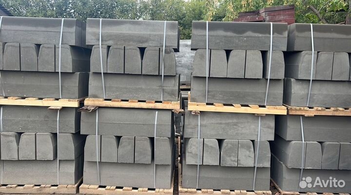 Бордюр садовый дорожный с монтажом