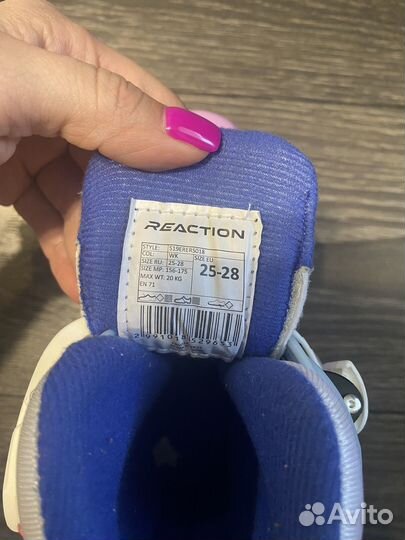 Роликовые коньки детские раздвижные