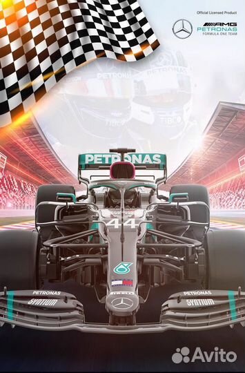 Модель болида F1 Mercedes Petronas W11 EQ Performa