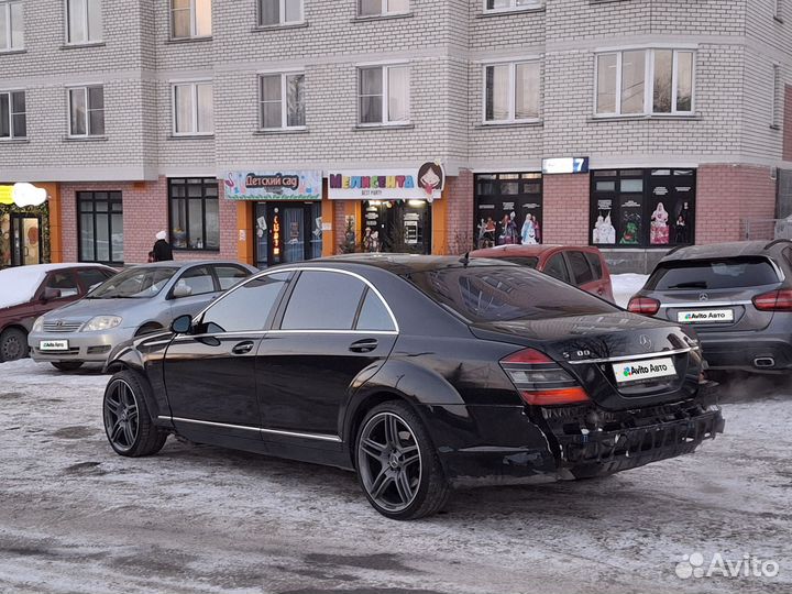 Mercedes-Benz S-класс 5.5 AT, 2008, 210 855 км