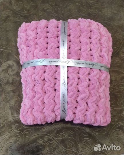 Плед детский плюшевый