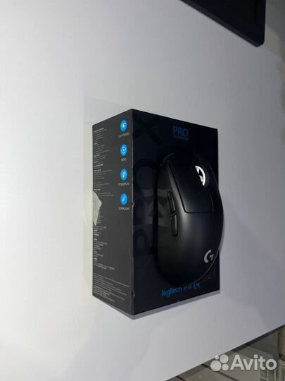 Мышь беспроводная Logitech G PRO X superlight чёрн