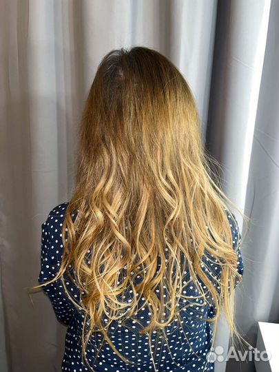 Наращивание волос, коррекция