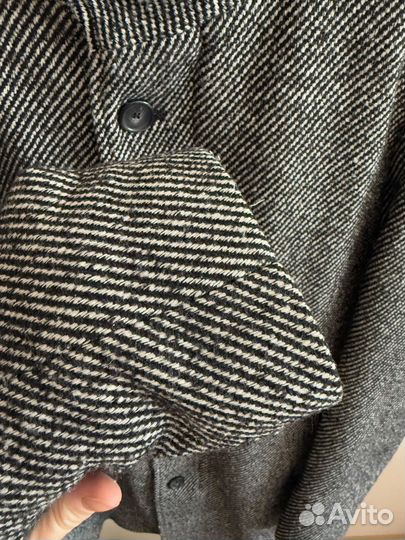 Zara Пальто мужское zara серое L