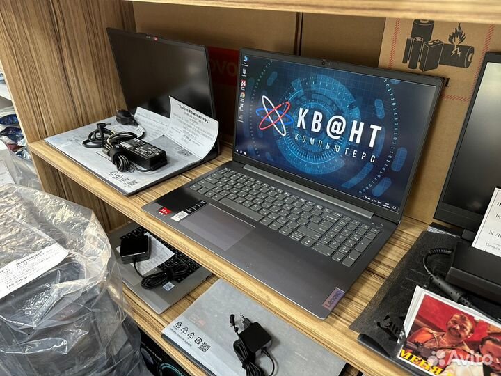 Мощный ноутбук Lenovo Ryzen 5 5500U 8gb Vega RX