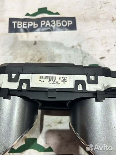 Панель приборов - Hyundai Santa Fe 3 2013