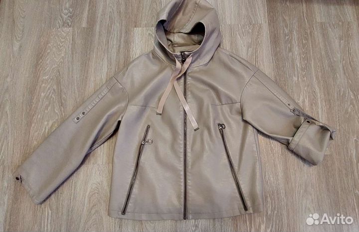 Куртка кожанка 50