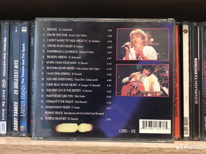 CD Rod Stewart — Best Ballads