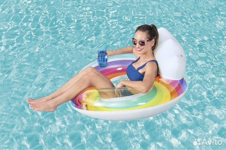 Круг для плавания большой палуга 107 см