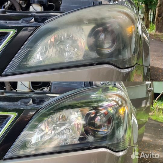 Полировка фар