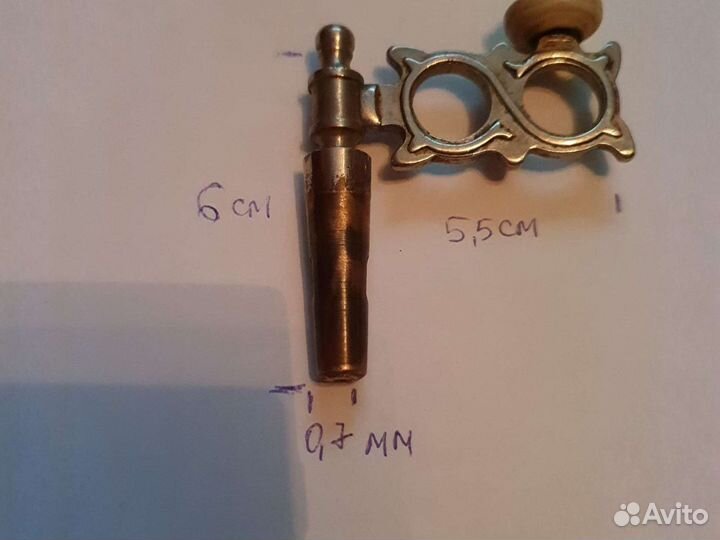 Конусный кран для самовара