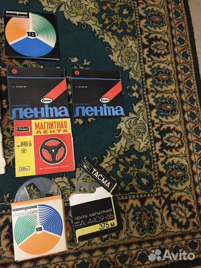 Катушки бабины для магнитофона