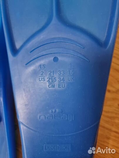 Ласты для плавания детские