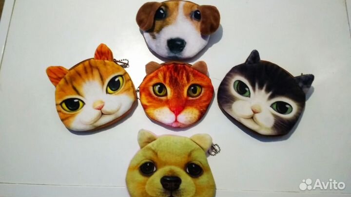 Детские кошельки велюровые новые