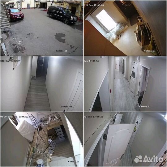 Установка видеонаблюдения