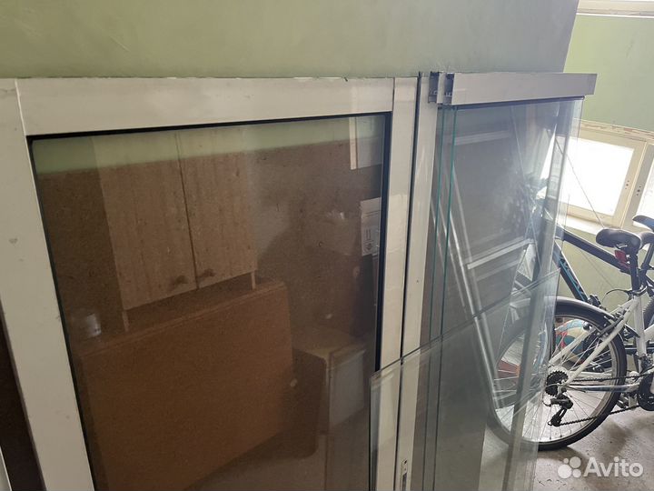 Балконный витраж бу