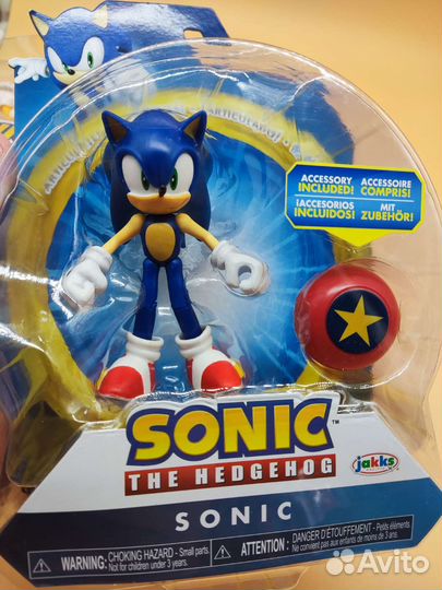 Фигурки Sonic the hedgehog - Jakks Pacific