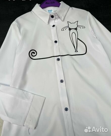 Новая Блузка школьная 152 р