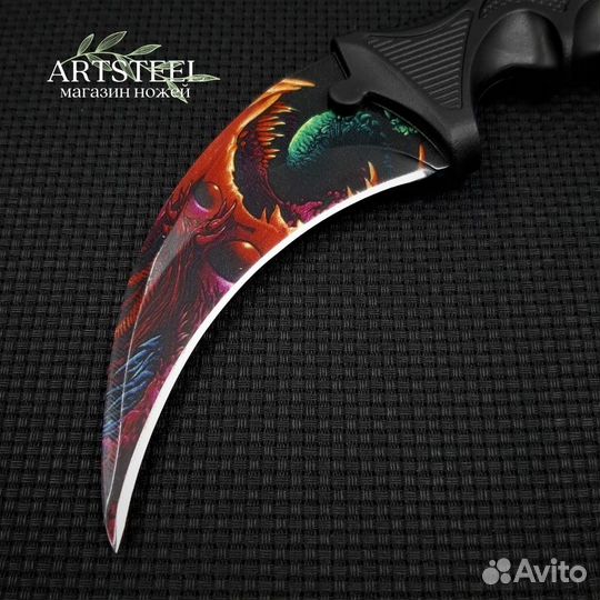 Нож с фиксированный клинком, CS GO Claw