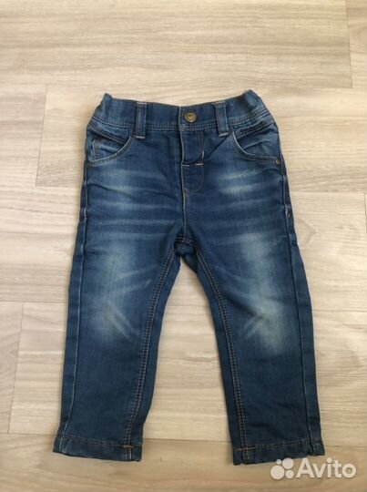 Утепленные джинсы next 9-12
