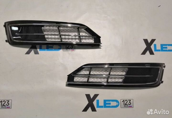 Боковые накладки Audi A8 D4 W12 рестайлинг