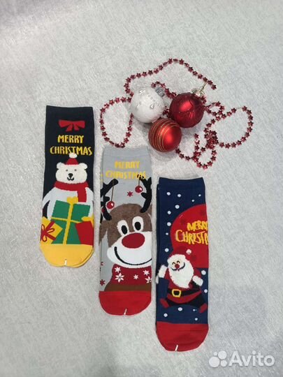 Новогодние носки