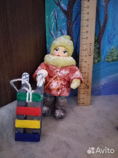 Ватные игрушки
