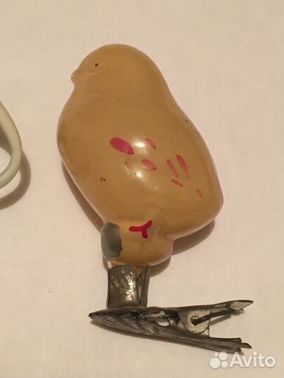 Ёлочные игрушки (ребёнок в костюме клоуна)