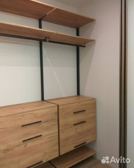 Гардеробная на заказ собственное производство