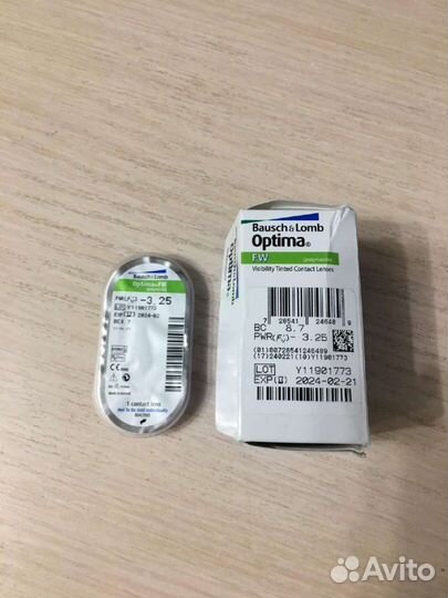 Baush&Lomb Optima контактные линзы