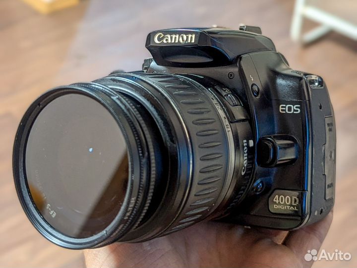 Canon 400d, зум-объектив 18-55 II