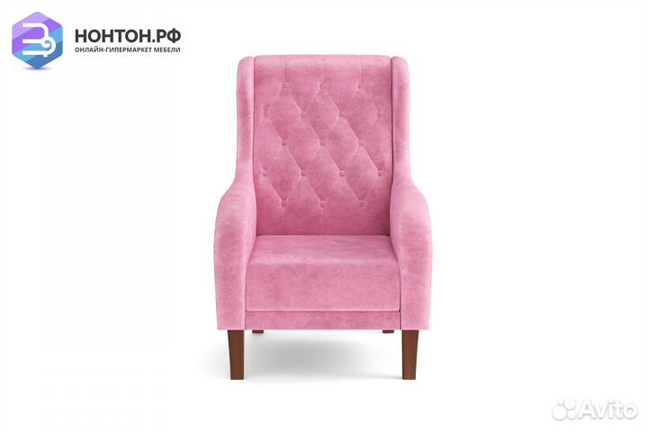 Кресло Амарант розовое