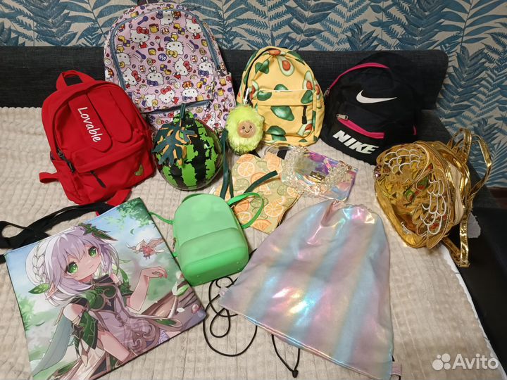 Рюкзаки и сумки пакетом