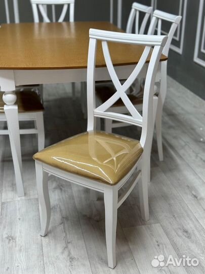 Стол и стулья новый Обеденный Раскладной Кухонный