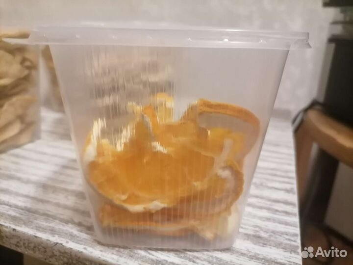 Сушёные фрукты (яблоки, апельсины, бананы)