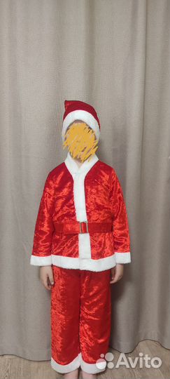 Костюм санта клауса детский