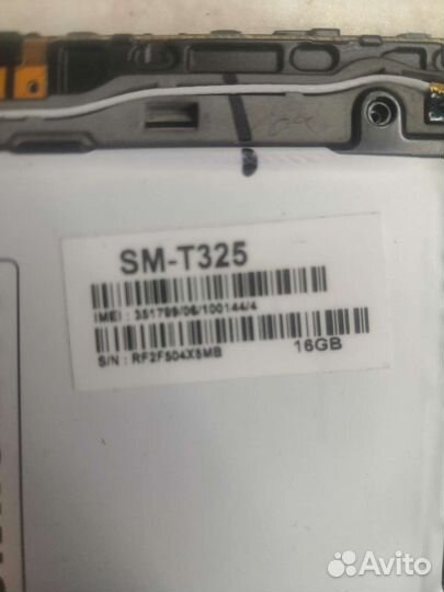 Samsung galaxy Tab pro SM-T325 разбор