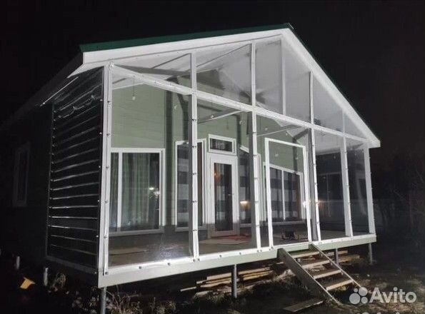Мягкие окна для беседок и террас