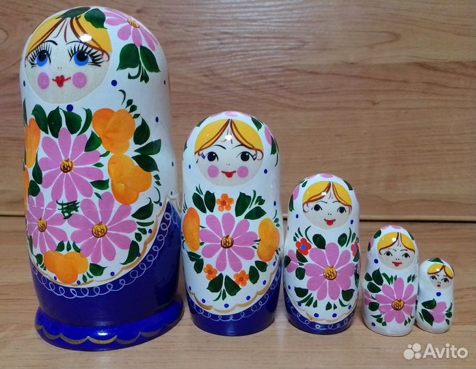 Матрешки 5в 1 большие