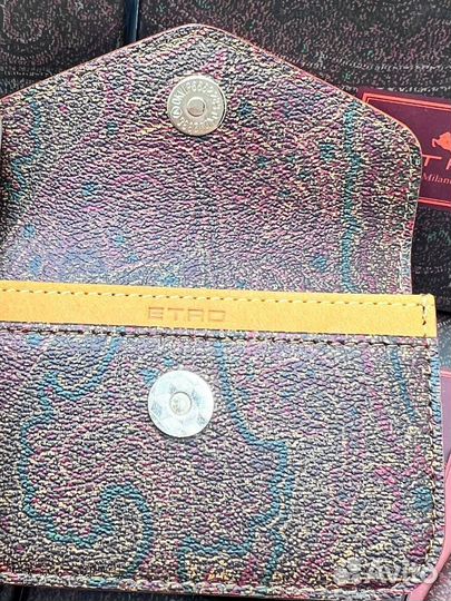 Кошелек женский Etro коричневый