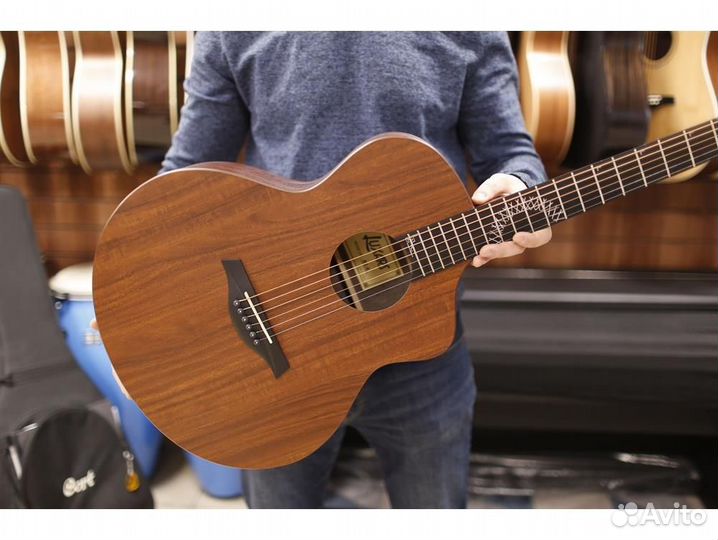 Luxars R2-K - Акустическая гитара, с вырезом, цвет