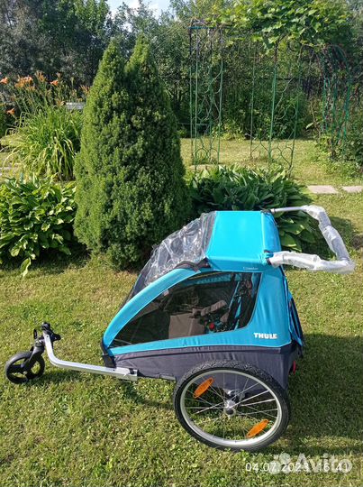 Коляска велоприцеп thule, два в одном