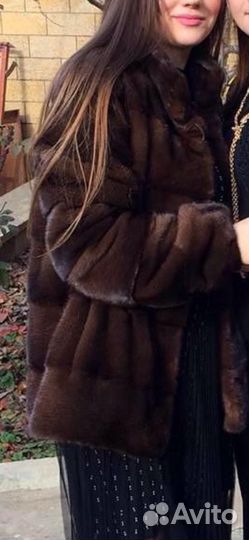 Шуба норковая трансформер