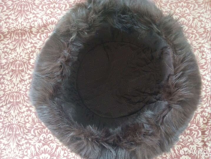 Шапка мужская ушанка. Мех - кролик)
