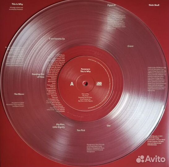 Paramore This Is Why винил цветной
