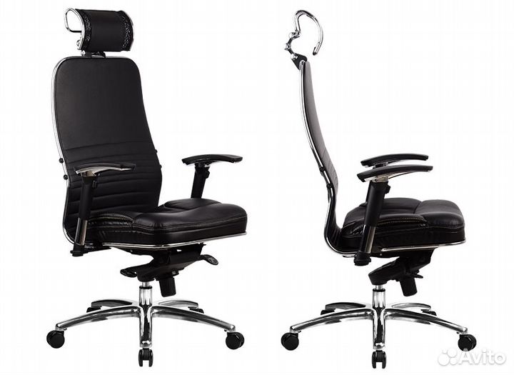 Кресло Самурай Samurai KL-3.02 Черный