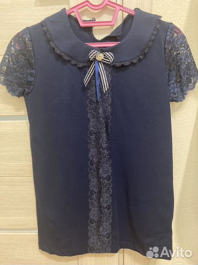 Блузка школьная