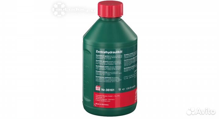 Жидкость гур Febi 06161 зеленая синтетическая 1л