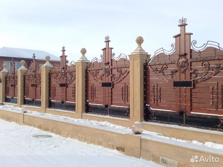 Кованные ворота