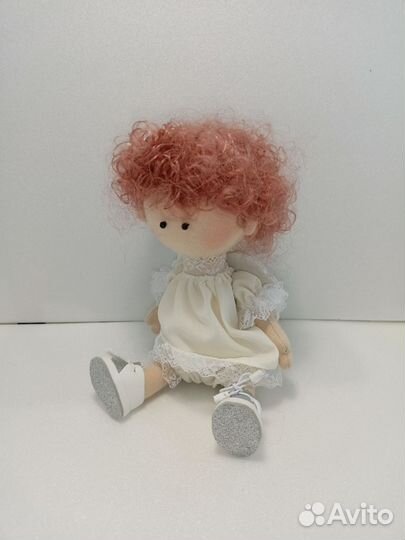 Кукла ангел ручной работы